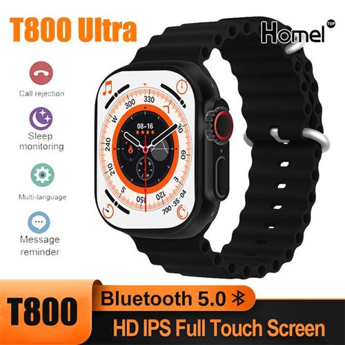 New T800 Ultra Black NFC Smart Watch Health Watch for Ios Android