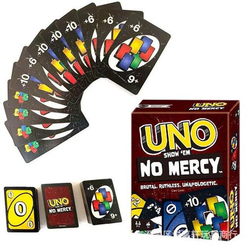 Uno No mercy Game Board Games UNO Cards Table Family Party Entertainment UNO Games Toys Children Christmas Birthday