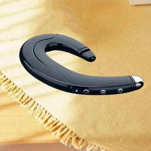 Bone Conduction Bluetooth 5.0 Ear-Hook Single Headphone For Blue