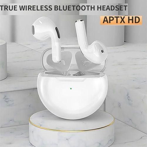 Pro 6 Pink Wireless Headphones Life Waterproof Headphones Earbuds