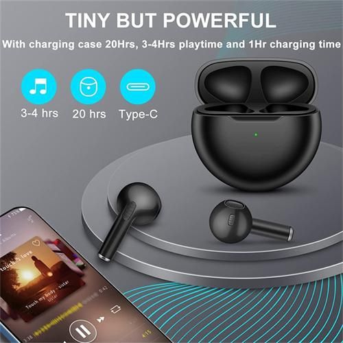 Air Pro 6 TWS Wireless Bluetooth Earbuds Sports Headphones
