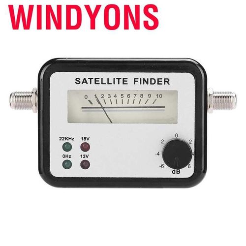 Windyons  SF9504dB Digital Display Satellite Finder SAT TV Signal Meter 950~2150MHz Black