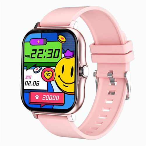 Ladies Pink Smart Watch GT20 Bluetooth Health Watch