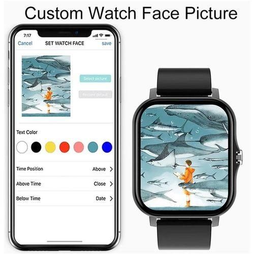 Ladies Pink Smart Watch GT20 Bluetooth Health Watch