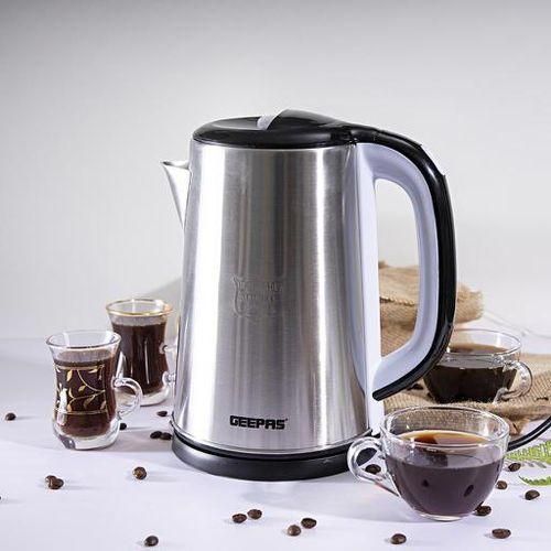 Geepas Electric Kettle 2.5L - Silver