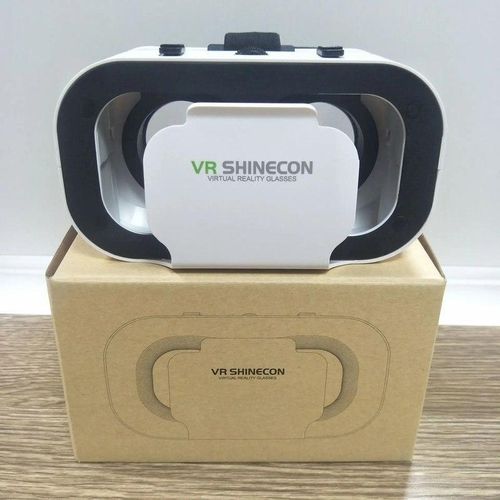 G05 3D VR SHINECON Glasses Headset Headmounted Virtual Reality Adjustable VR Glasses for 4.76inches Smart Phones