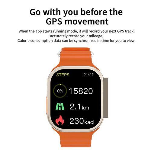 Roli 2023 New pattern S8 Ultra Smart Watch Waterproof Ultra Series 8 sports watch Bluetooth call fitness health monitoring