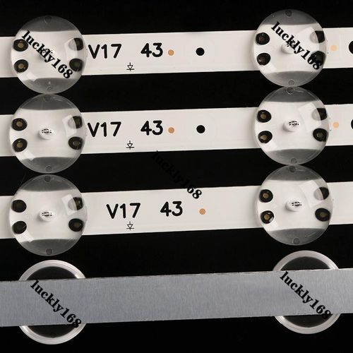 NEW 2PCS/SET LED backlight 10 lamp for LG SUNG WEI55V0 E74739 94V-0 43UJ652T 43 