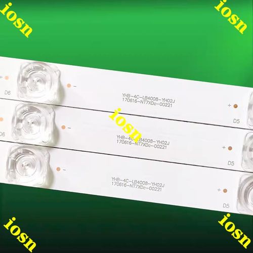 NEW 3PCS/SET For TCL 40INCH TV LED BACKLIGHT L40P1A-F Light Bar TOT-40D2900-3X8-3030C YHA-4C-LB4008-YH02J