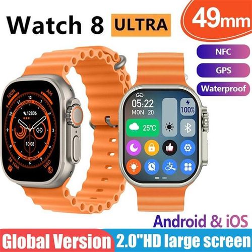 Orange T800 Ultra NFC Smart Life Waterproof Watch for iOS and Android