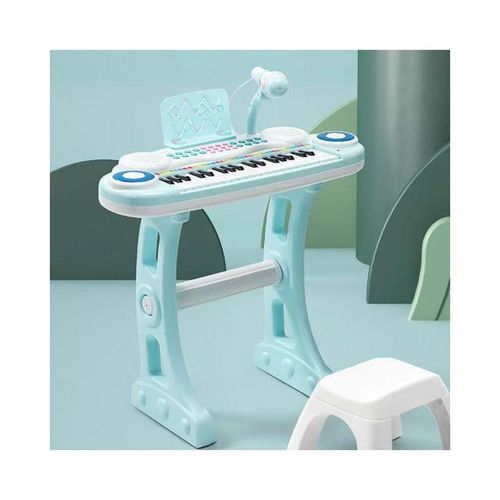 37-key medium-sized piano with microphone and chair children's electronic piano beginner multi-purpose instrument home piano