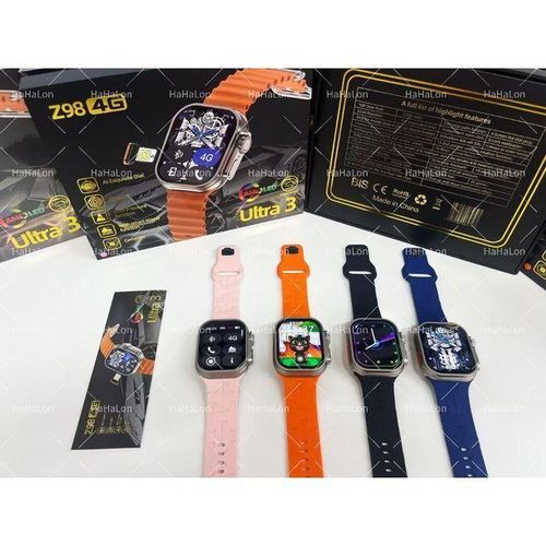 2024 New Z98 4G LTE Cellular Smartwatch Set.