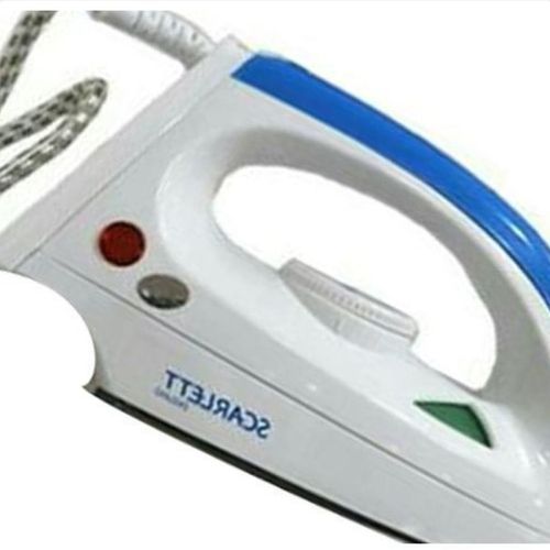 Scarlett Flat Iron Scarlet Steam & Dry Flat Iron - White,Blue