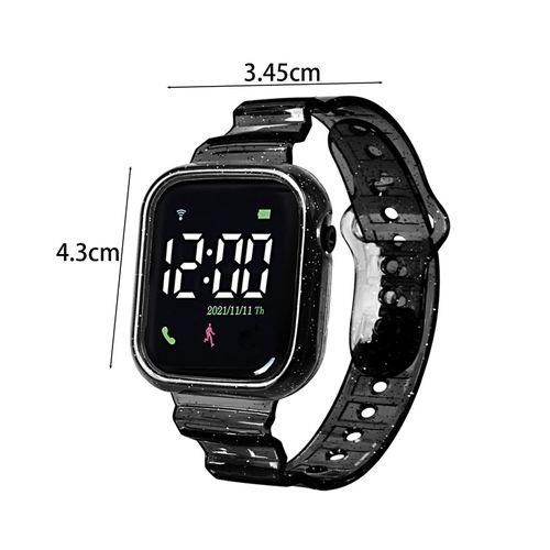 Kids LED Digital Watch Waterproof Large ScreenOrange