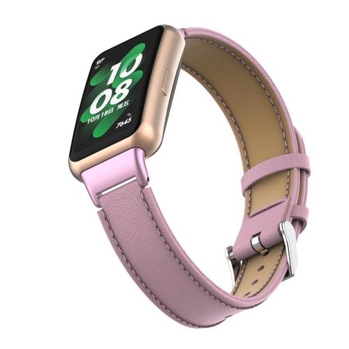 Leather Watch Band Strap For Huawei Band 7 Smart Watch Bracelet Microfiber Leather Wristband For Huawei Band7 Correa Accessories