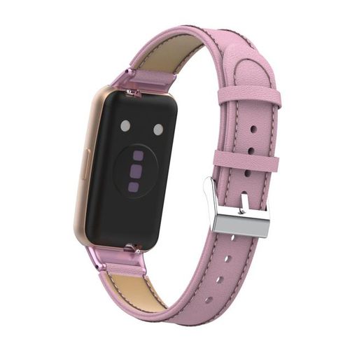 Leather Watch Band Strap For Huawei Band 7 Smart Watch Bracelet Microfiber Leather Wristband For Huawei Band7 Correa Accessories