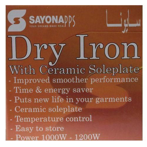 Sayona Dry Flat Iron - Silver