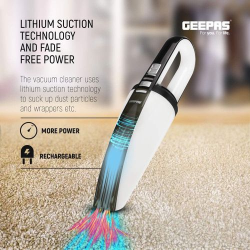 Cordless Handheld Vacuum Cleaner Rechargeable and Lightweight Hand Held Vacuum Cleaner Low Noise Design with HEPA Filter for Home, Kitchen, Pet, Car & Office -Multi