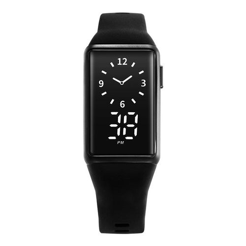 Smart Watch Student Electronic Watch Double Display Trend Waterproof Silicone Watch Sports Watch