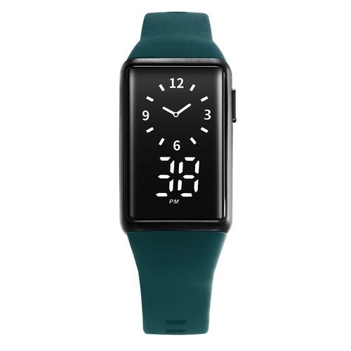 Smart Watch Student Electronic Watch Double Display Trend Waterproof Silicone Watch Sports Watch