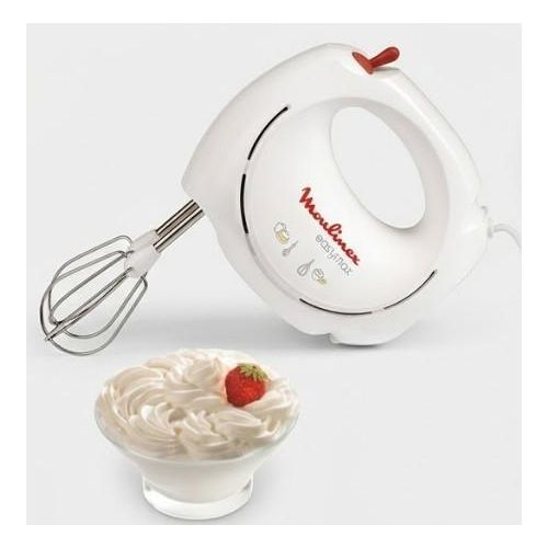 Moulinex Easymax 200W 5 Speed Hand Mixer HM250127-White (01 Year Warranty)