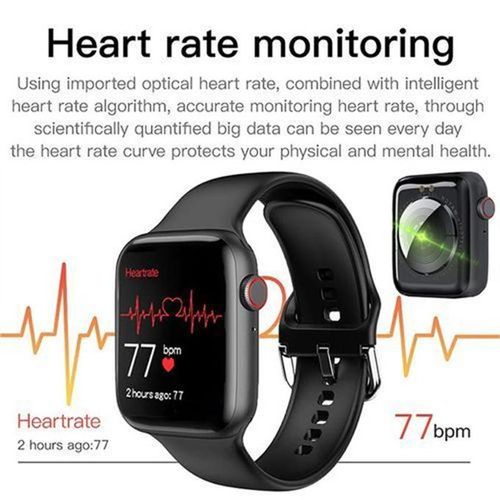 T55 Dual Strap White Smart Watch Mens Womens Waterproof Watch For Ios Android