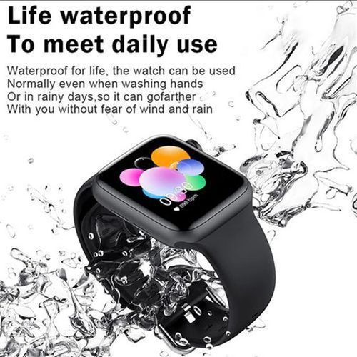 T55 Dual Strap White Smart Watch Mens Womens Waterproof Watch For Ios Android