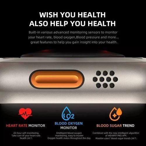Ultra Sport Smart Watch 1.54'' HD Full Screen Bluetooth Call Smartwatch S8 For Android & IOS