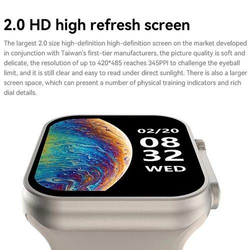 Ultra Sport Smart Watch 1.54'' HD Full Screen Bluetooth Call Smartwatch S8 For Android & IOS