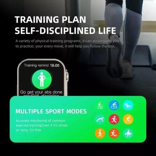 Ultra Sport Smart Watch 1.54'' HD Full Screen Bluetooth Call Smartwatch S8 For Android & IOS