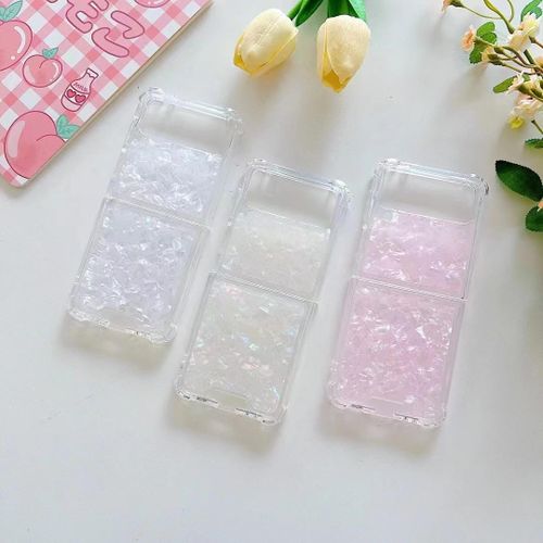 Applicable to Samsung Z Flip 4 Fold Stack Phone Case Galaxy Z Flip 3 Shell Pattern Drop-Resistant Protective Case