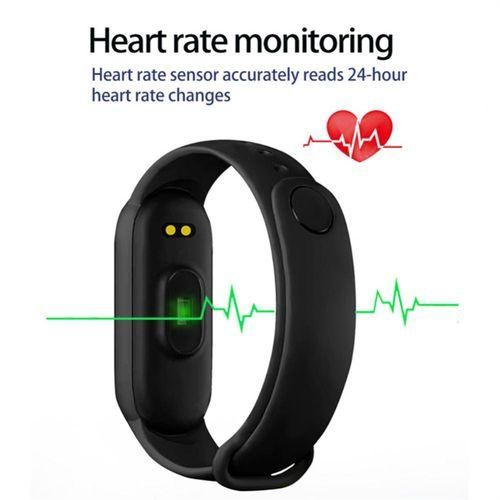 Ladies Orange Smart Bracelet M6 Bluetooth Surveillance Bracelet