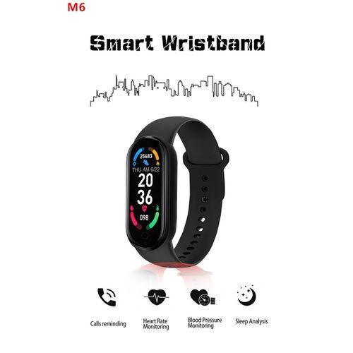 Ladies Orange Smart Bracelet M6 Bluetooth Surveillance Bracelet