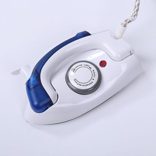 Foldable Steam Pressing Iron Portable Travelling-White