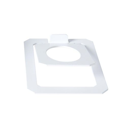 Desktop Speaker Stand Tilted Non Slip Studio Monitor White