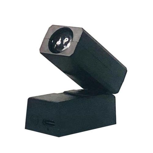 Mini Projector Spooky Night Light Projection Lamp Magnetic Suction Black