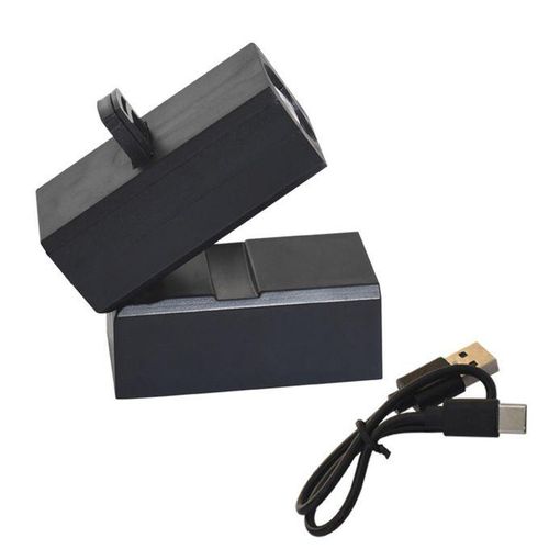 Mini Projector Spooky Night Light Projection Lamp Magnetic Suction Black