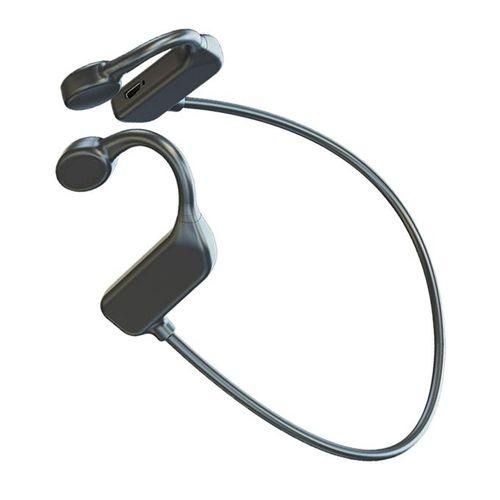 Open Ear Wireless Headphones Bluetooth  Headsets Black