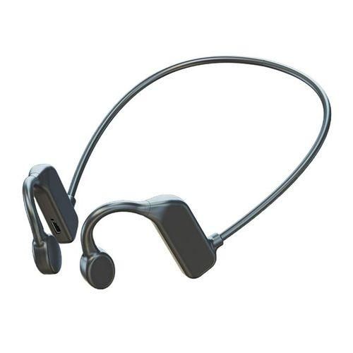 Open Ear Wireless Headphones Bluetooth  Headsets Black