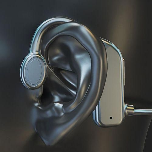 Open Ear Wireless Headphones Bluetooth  Headsets Black