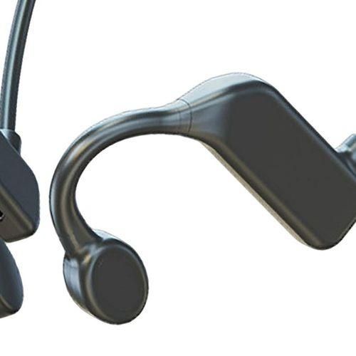 Open Ear Wireless Headphones Bluetooth  Headsets Black