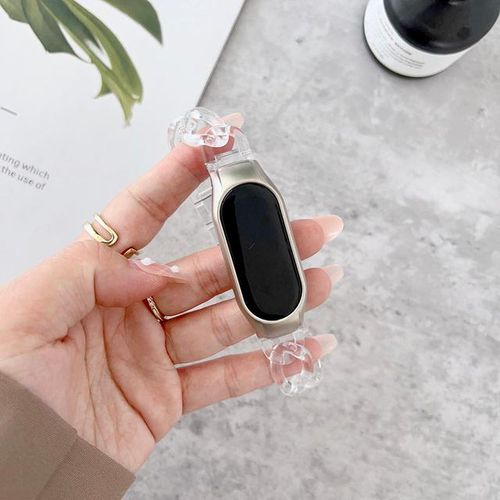 Mi Band 4 Bracelet For Mi Band 7/6/5/4 Wristband Smart Watchband Replacement For Women Men Metal Chain Accessory
