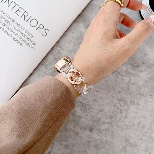 Mi Band 4 Bracelet For Mi Band 7/6/5/4 Wristband Smart Watchband Replacement For Women Men Metal Chain Accessory