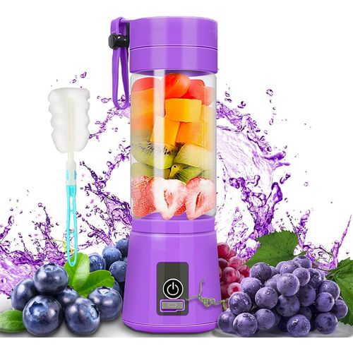 Premium Electric USB Rechargable Portable Blender Cup, Mini Handheld Juicer Cup For Shakes And Smoothies, Juice, Milk,Protein Shaker Bottle,Mixer, Bottle For Travel Gym Home Office Sports Outdoors for home use