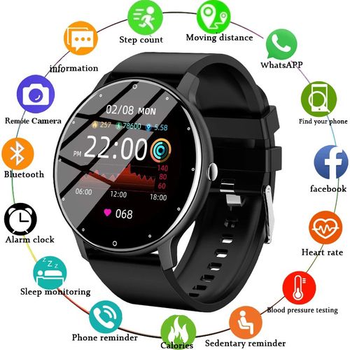 ZL02 Bluetooth Smartwatch Waterproof Multifunctional Android