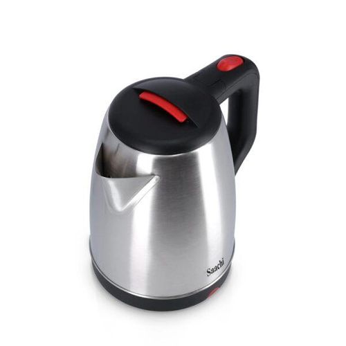 Saachi Quality Stainless Steel Electric Kettle For Boiling Water Fast-Silver