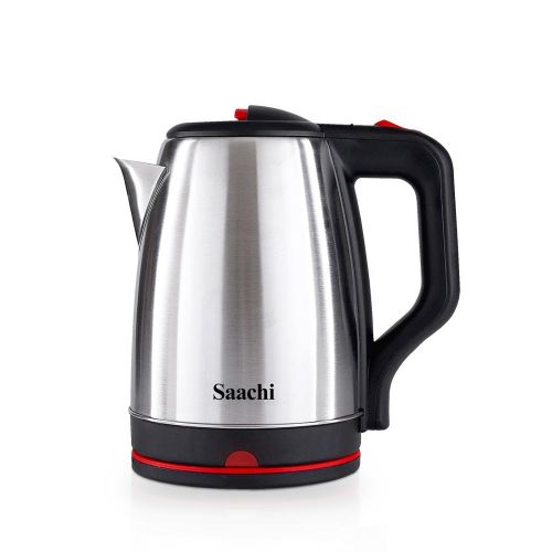 Saachi Quality Stainless Steel Electric Kettle For Boiling Water Fast-Silver