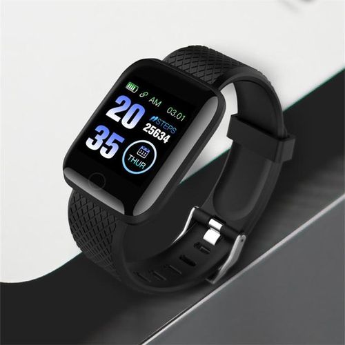 Ladies Black Smart Watch 116plus Bluetooth Fashion Watch