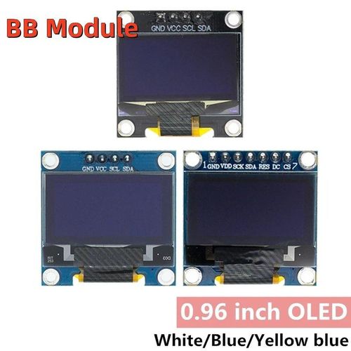 0.96 inch IIC Serial  OLED Display Module 128X64 I2C 12864 LCD Screen Board GND VCC SCL SDA