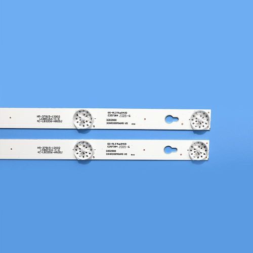 2pcs/set for TCL 32 Inch L32P1A LED Backlight Strip 32D2900 32HR330M06A8 32HR330M06A5 V1 4C-LB3206-HR08J/HR01J 2 6V 6bulbs